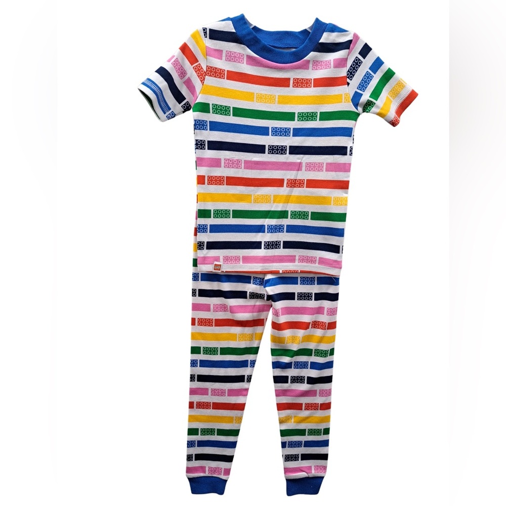 Lego Brand from LEGOland Rainbow Block Pajamas Unisex